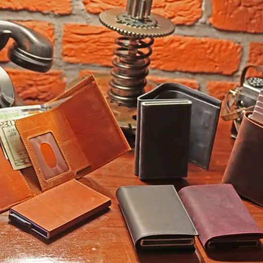Trifold Wallet with Removable Card Holder